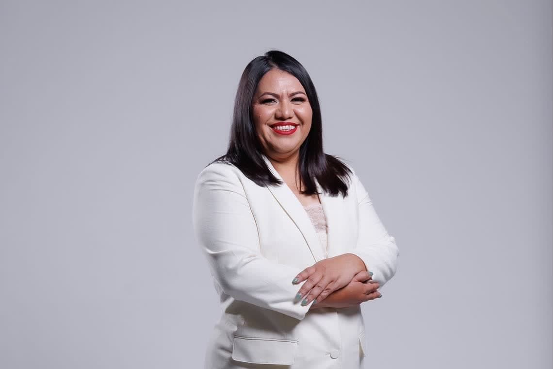 Amparo Sancen studio portrait