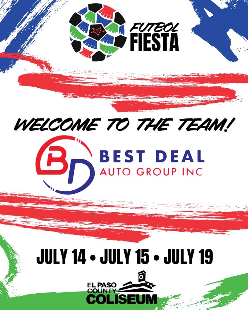 Best Deal Auto Group sponsor welcome graphic