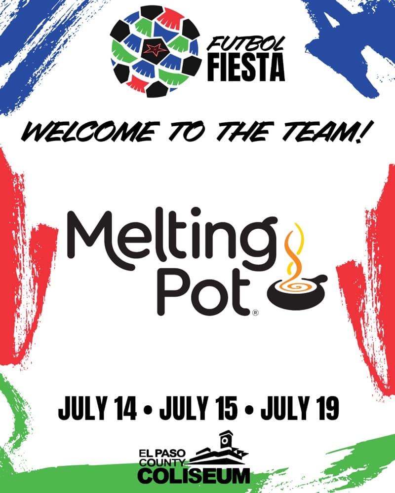 Melting Pot sponsor welcome graphic