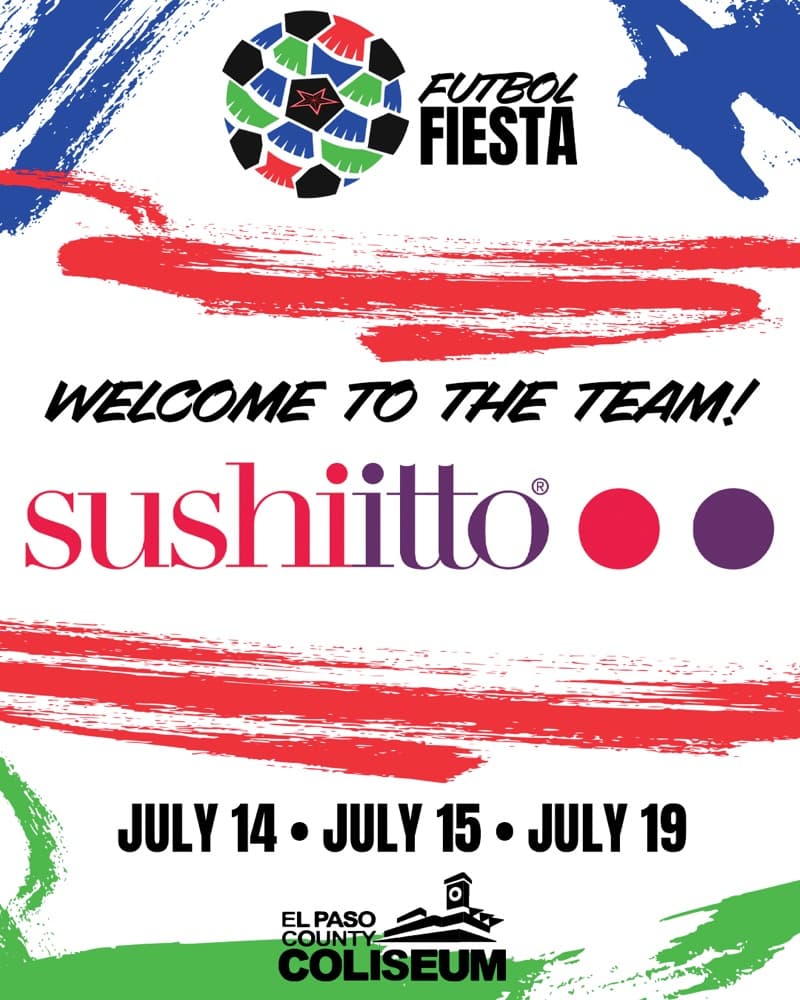 Sushiitto sponsor welcome graphic